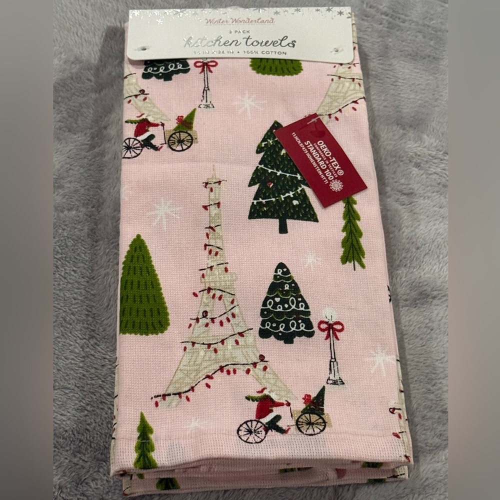 Winter WONDERLAND 2pk Holiday Kitchen Towels